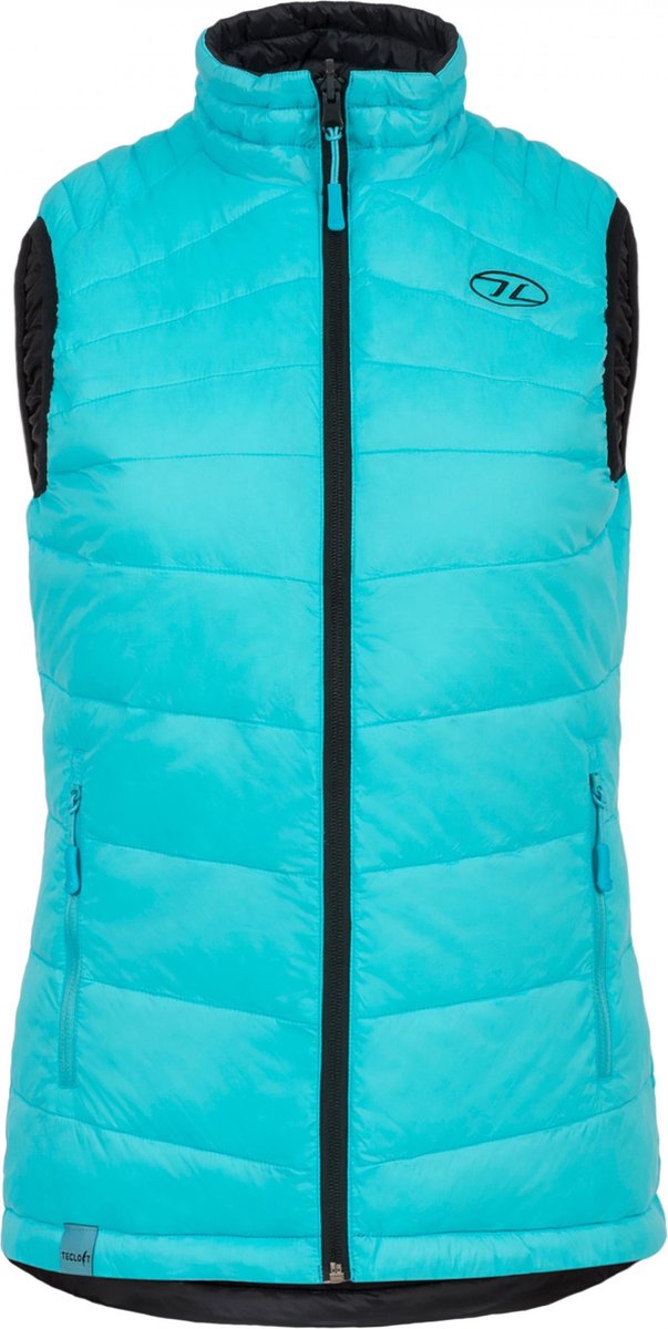 Highlander - Reversible bodywarmer - dames bk/tur