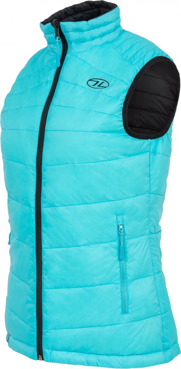 Highlander - Reversible bodywarmer - dames bk/tur - Afbeelding 4